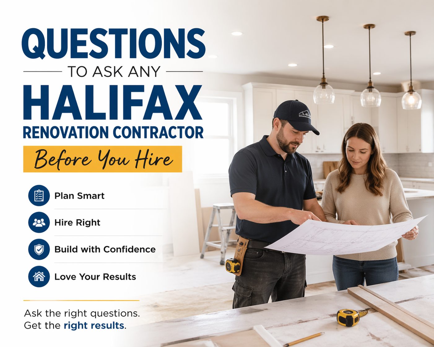 questions to ask halfix renovation contractor